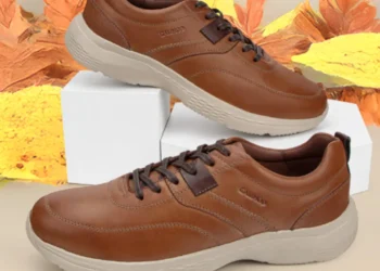 Calzado de cuero 100% peruano en vitrina